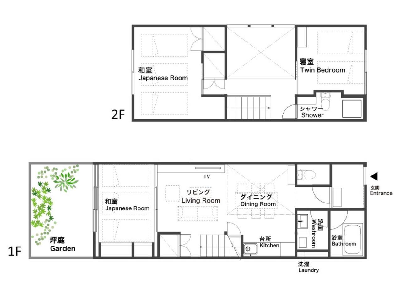 הוילה קיוטו Shimabara Kaiden Machiya House מראה חיצוני תמונה